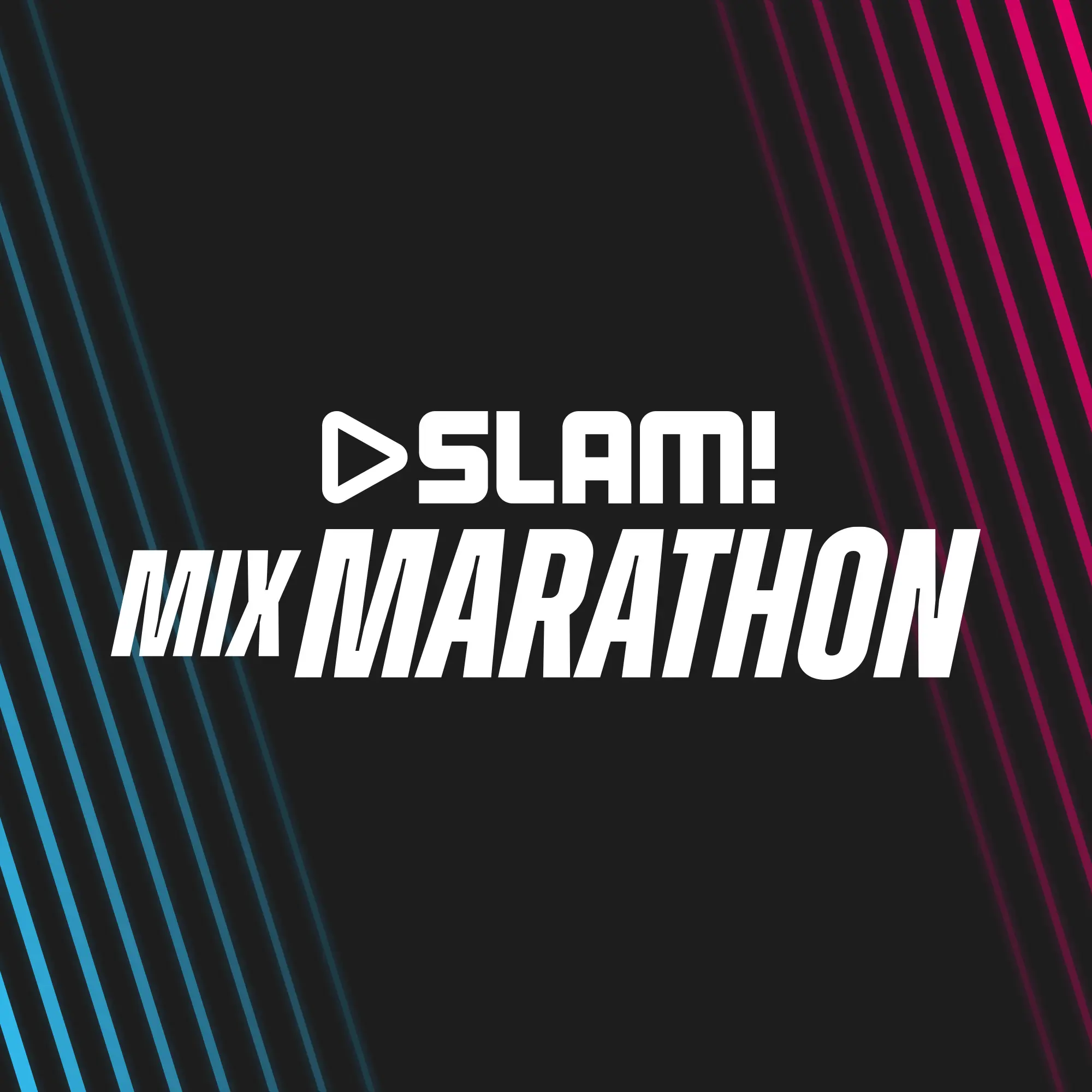 Slam! MixMarathon radiozender logo — afspelen.nl